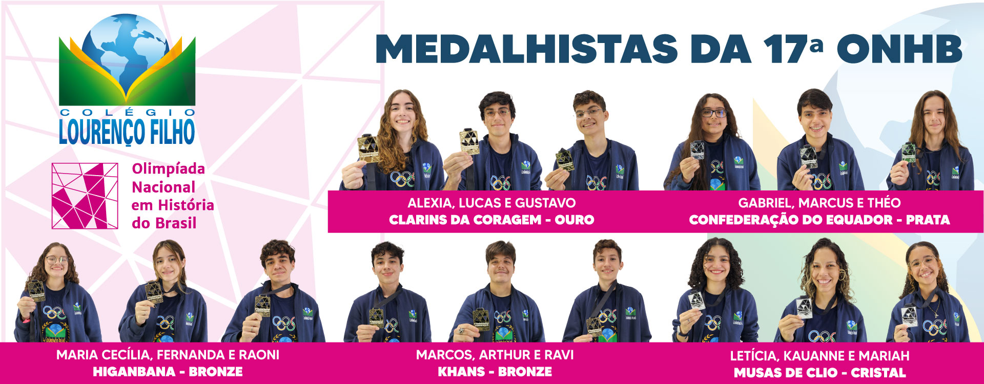 Banner promocional para o teste de seleção.